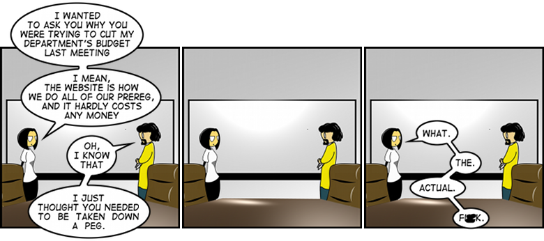 This is based on a real interaction I once had. Fathom this.