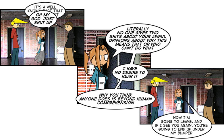 Everyone forget the jokes about Veronica hitting people with her car? Veronica hasn't.