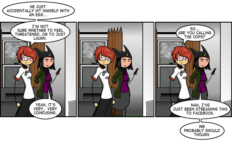 Sarah has the best priorities.