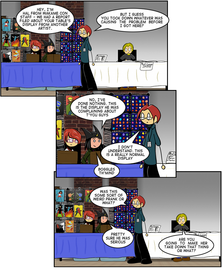 The luxury of not having to snap back to Bork Con planning is getting to spend time in a storyline and not rush it.